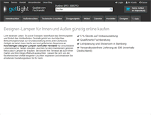 Tablet Screenshot of getlight.de